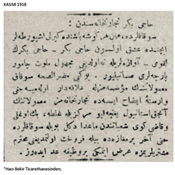 1918-Kasım